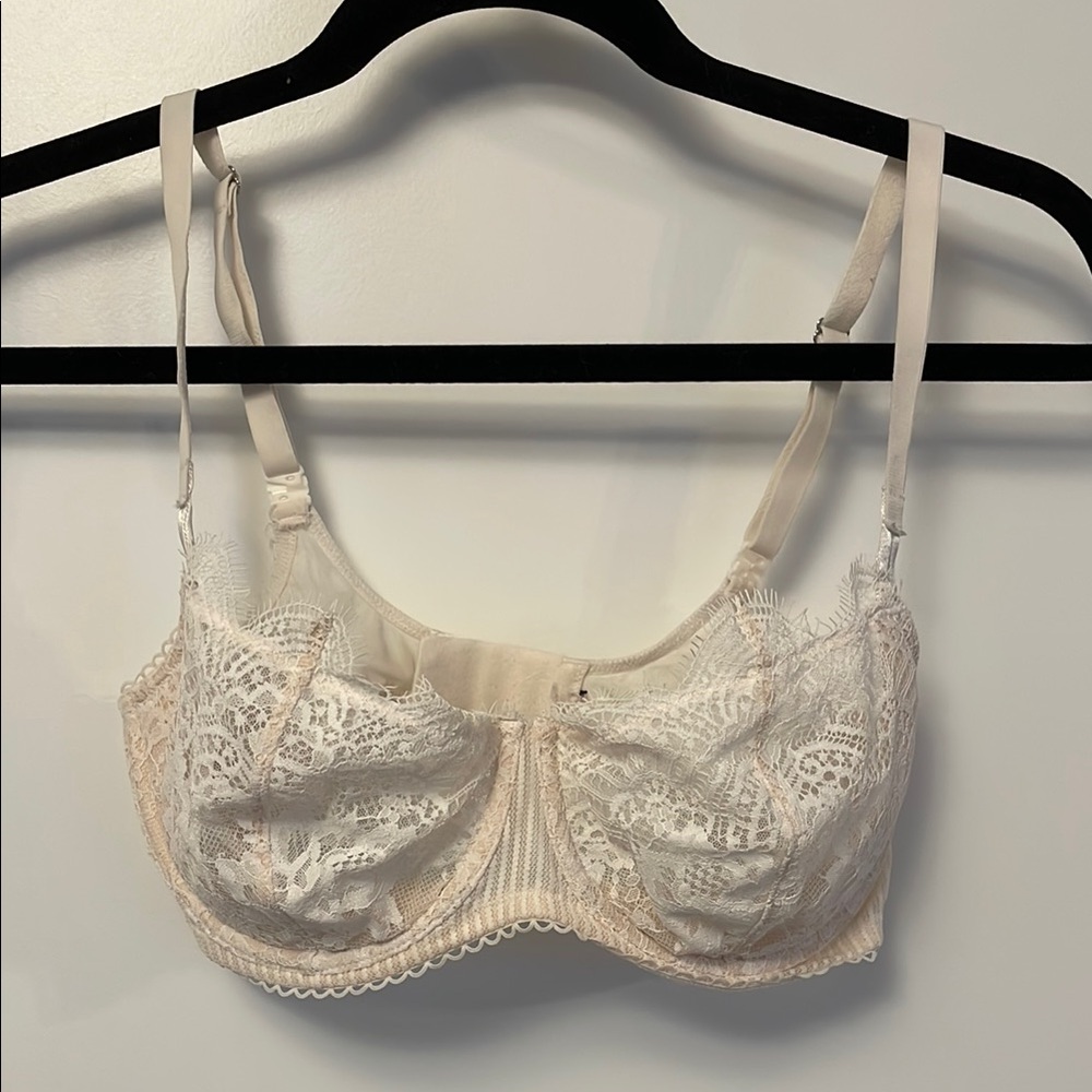 Lace Underwire Demi Bra - Cream - Victoria’s Secret